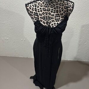 Cotton Black Women's Dress